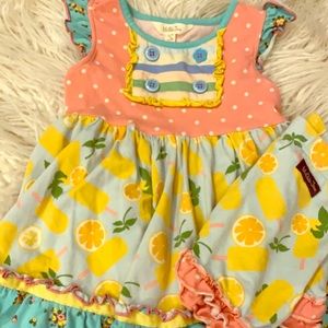 Matilda Jane set. Tunic and shorts size 4T
